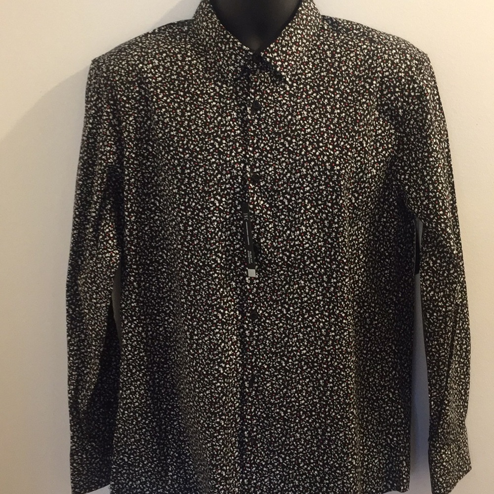 Black Large INC. button up